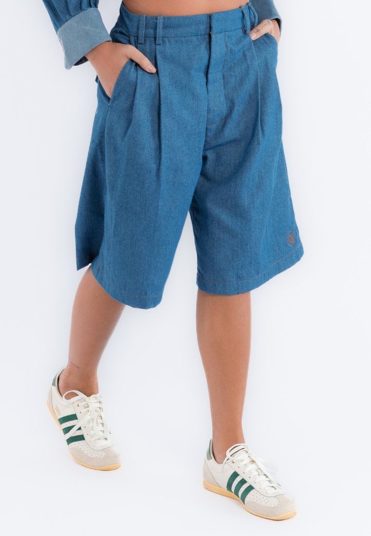 Katherine – Boyfriend Cut Denim Shorts