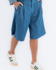 Katherine – Boyfriend Cut Denim Shorts