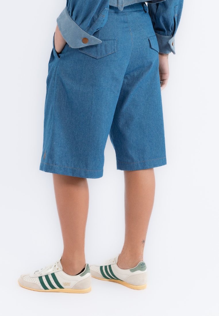 Katherine – Boyfriend Cut Denim Shorts