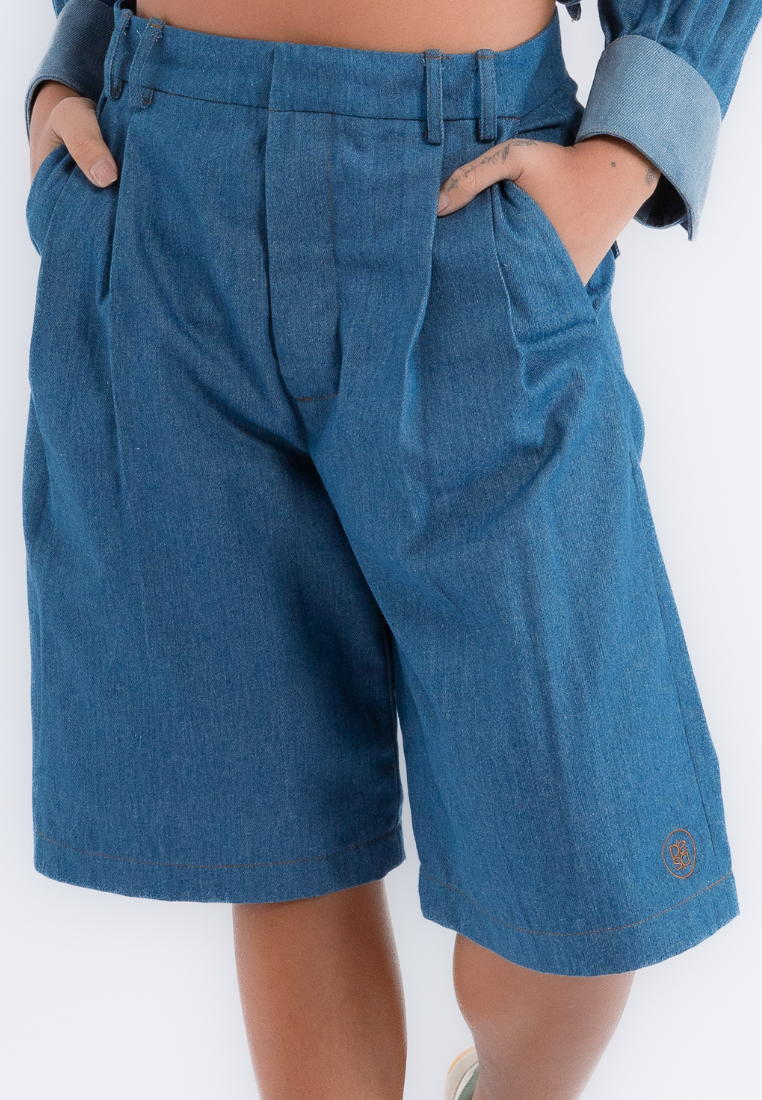 Katherine – Boyfriend Cut Denim Shorts