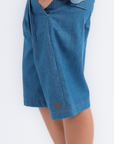 Katherine – Boyfriend Cut Denim Shorts