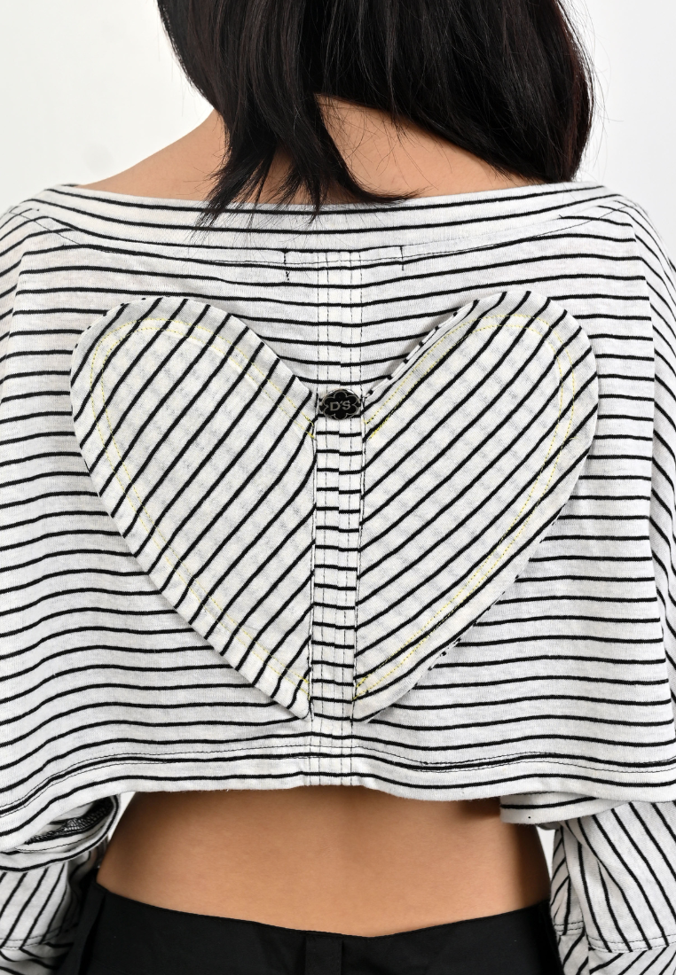 Agam Top | White And Black