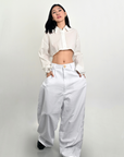 Louk wide-leg trousers