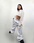 Louk wide-leg trousers