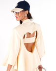 open back blazer