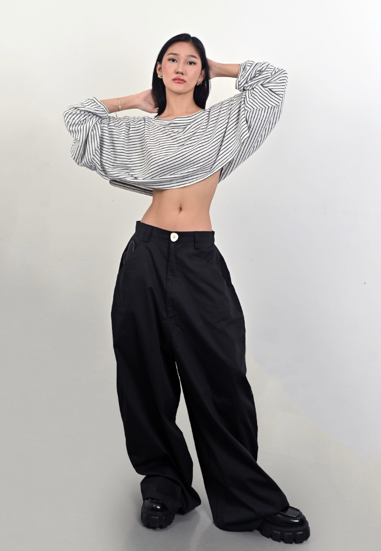 Louk wide-leg trousers