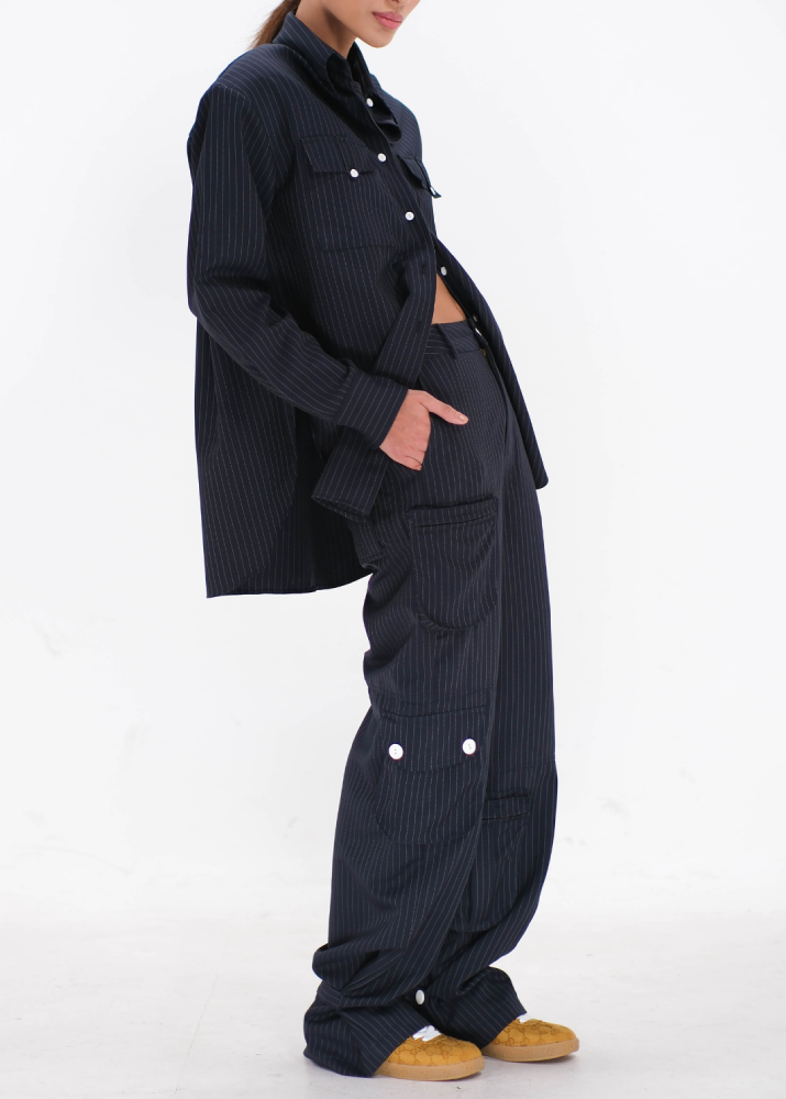 Sophia Cargo Pants | Black