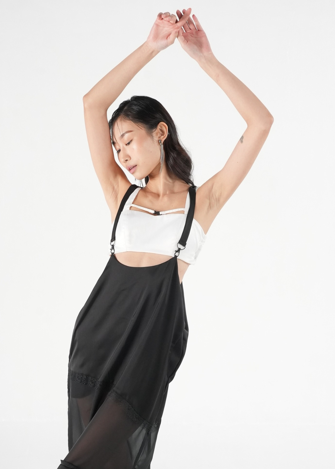 Karina Silk Dress | Black