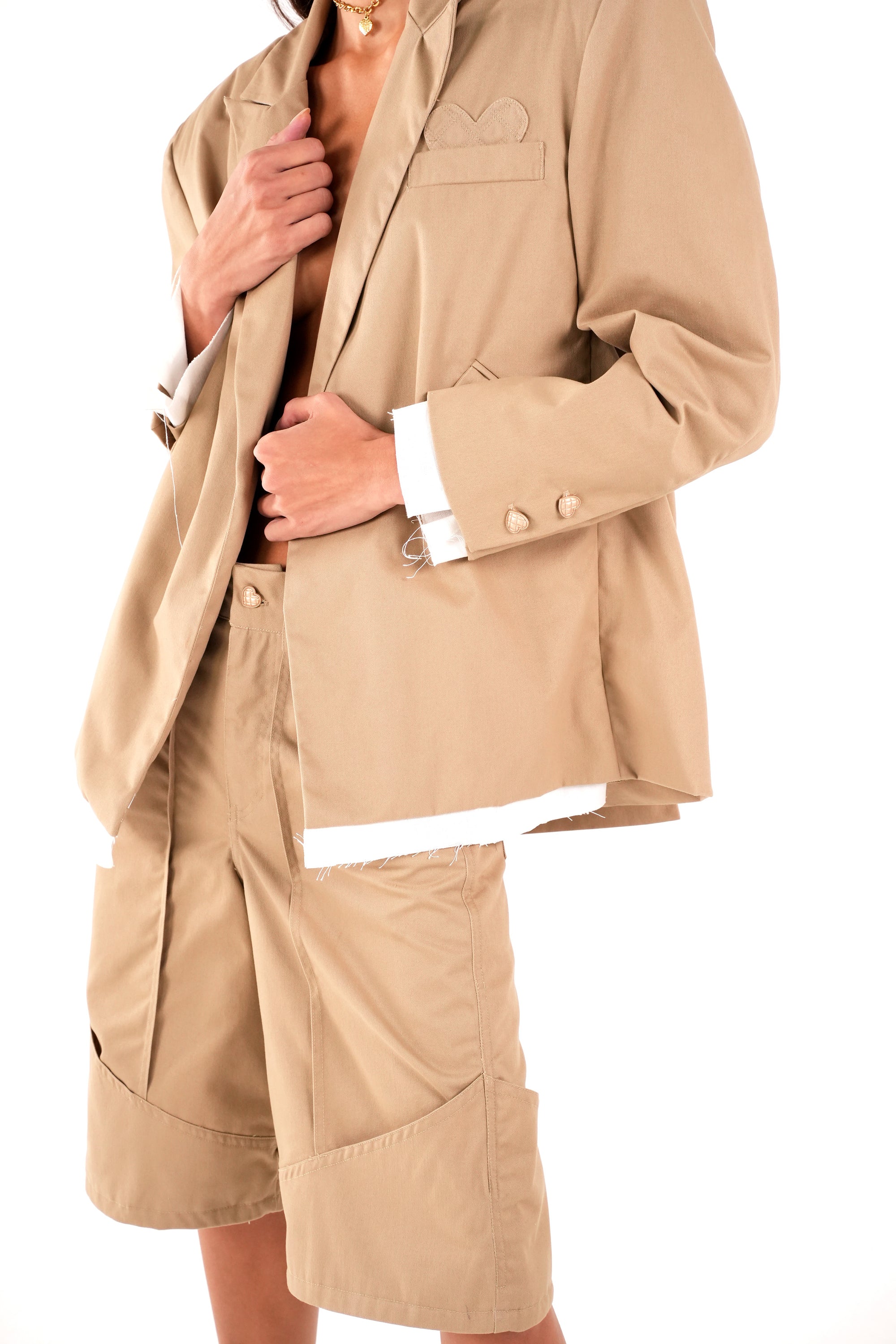 loose fit blazer
