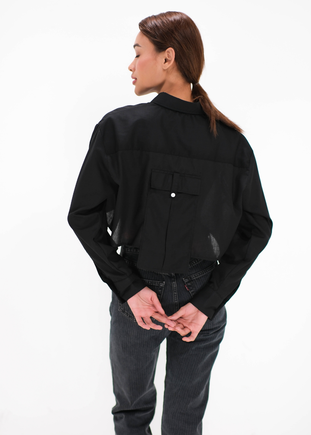 funky crop shirt