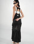 Karina Silk Dress | Black
