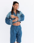 Patti Jacket- Blue Denim