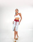 ribbed fit crop top