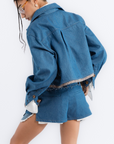 Lauren Shorts - Blue Denim