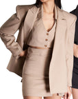 comfortable blazer style