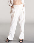 white trouser