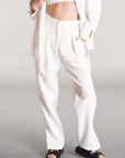 high waisted pocket trouser