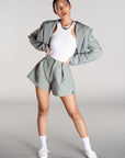 stylish grey shorts