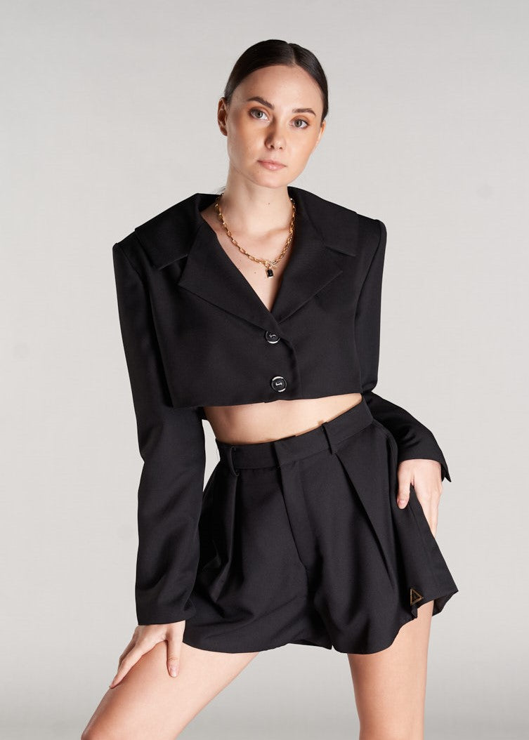 double button blazer