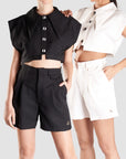Armani crop tops