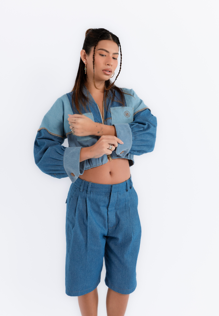 Patti Jacket- Blue Denim