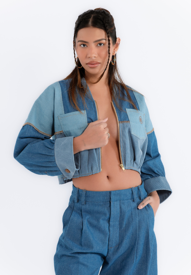 Patti Jacket- Blue Denim
