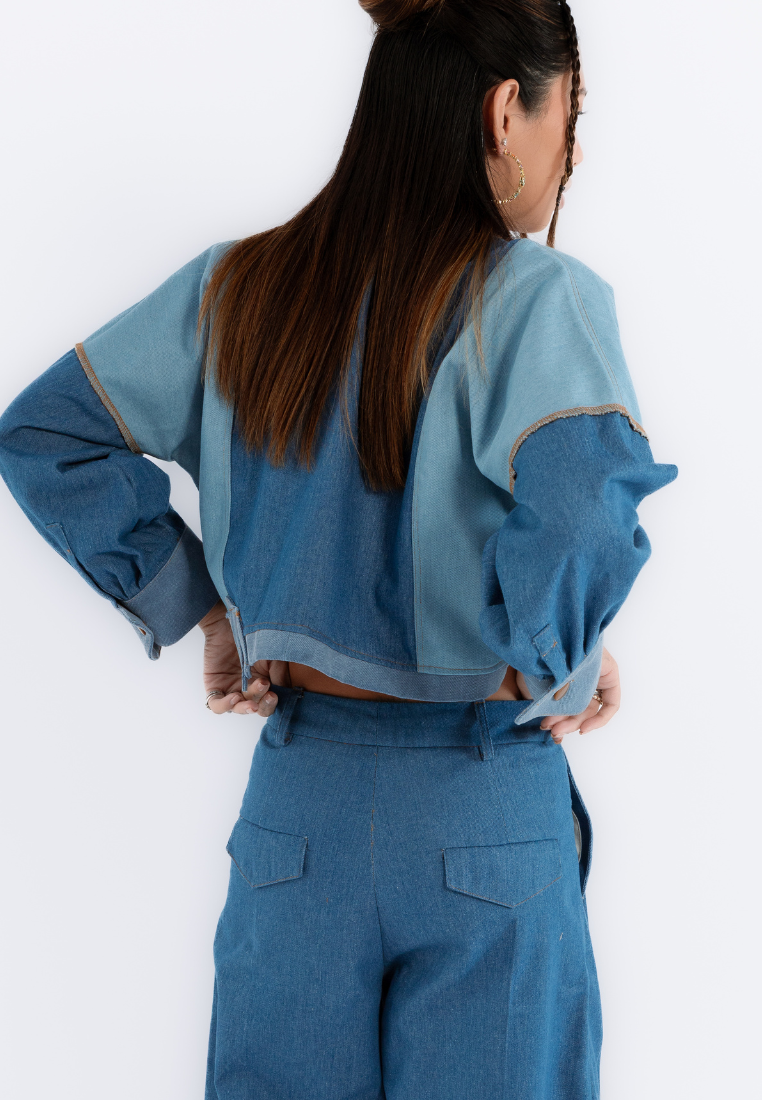 Patti Jacket- Blue Denim