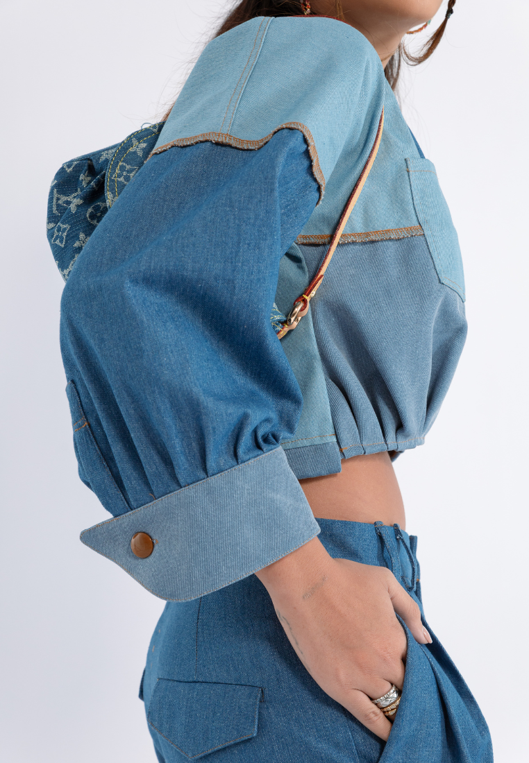 Patti Jacket- Blue Denim
