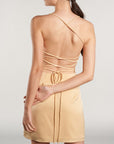 open back lined dress